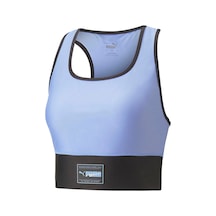 Puma 523077-28 Puma Fit Skimmer Top Kadın Mavi Sporcu Sütyeni Mavi