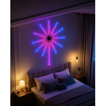 Rgb Fireworks Led Duvar Lambası Telefon Kontrollü Diğer