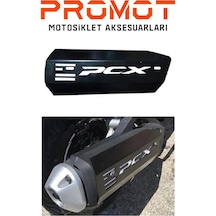 Pcx Uyumlu Egzoz Koruma Siyah Renk 2021-2026 Diğer