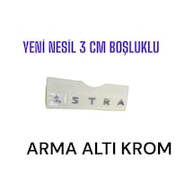 Yeni Nesil Boşluklu Astra Bagaj Yazısı 3 Er Cm