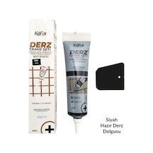 Hazır Derz Dolgu Tüpü Siyah 250 Gr Hızlı Kuruyan Derz Tamir Ve Yenileme Tüpü