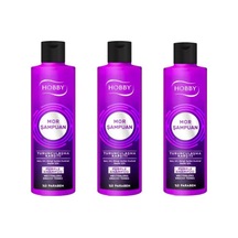Hobby Tutunculaşma Karşıtı Mor Şampuan 3 x 250 ML
