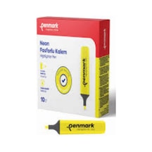 Penmark Fosforlu Kalem Neon Sarı 10lu Paket Diğer