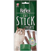 Reflex Stick Av Hayvanlı ve Kaz Etli Tahılsız Kedi Ödül Çubuğu 3 x 5 G