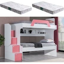 Ranza, Inci 2li Ranza - Pembe 2 Adet Comfort Yatak 90 x 190 CM
