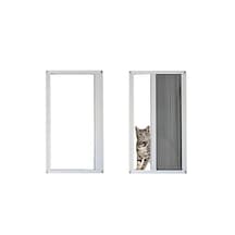 Akordeon Pilise Yırtılmaz Ped Kedi Tüllü Pencere Sineklik Beyaz 70x130 Istenilen Ölçüde En 70'e Kadar / Boy 130'a Kadar