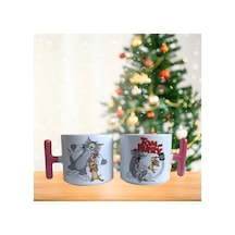 Tom Ve Jerry Kupa Bardak Tek Adet 0517 Çok Renkli