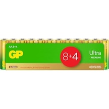 G-tech Ultra Alkalin Kalem Lr6 - Aa Boy 1.5v Pil 12'li Shrink