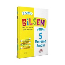 2.sınıf Bilsem Sınavına Hazırlık 5 Deneme Sınavı - Editör Yayınalrı
