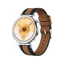 Huawei Watch Gt4 / Gt5 / Gt6 41 Mm / Gt5 Pro 42 Mm Uyumlu Yüksek Kalite Pu Deri Lansman Kordon