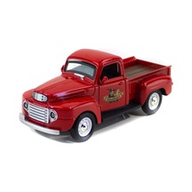 Metal Chevrolet Pikap Klasik Çek Bırak Işıklı Kırmızı 12 Cm