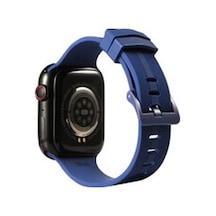 Apple Watch Uyumlu 40mm Krd-23 Silikon Kordon - Lacivert