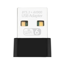 Ax900 Usb Wifi 6 Bluetooth 5.3 Adaptörü 2'si 1 Arada Dongle Çift Bant 2.4g 5 Bt5.3 900mbps