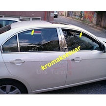 Chevrolet Epıca 4 Parça Cam Üst Çıtası P.Çelik