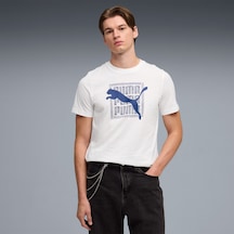 Puma Graphic Erkek Beyaz T-shirt 691775