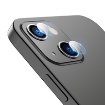 Ally iPhone 13 Uyumlu - 13 Mini Tempered Glass Cam Kamera Koruyucu