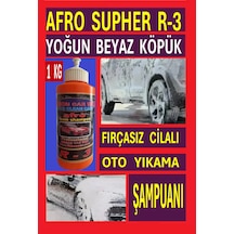 Rb Afro R-3 Fırçasız Oto Yıkama Şampuanı Beyaz Köpük 1 Kg