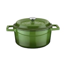 Lava Döküm Yuvarlak Tencere Trendy Çap 28Cm