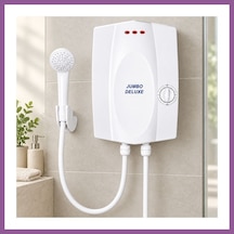 Ren.ga.renk Elektrikli Şofben 8000w Beyaz 7 Emniyetli Enerji Tasarruflu Rengaren