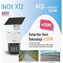 İnox X12 E-sim Solar Kamera 4mp-135675