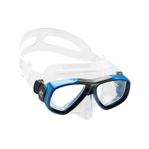 Cressi Focus Yetişkin Dalış Maskesi Şeffaf-koyu Mavi Çok Renkli