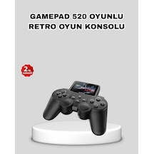 Atari S10 Taşınabilir Retro Oyun Konsolu 2.8 İnç Renkli Ekran Nostaljik Mh-hs9287-1398 Siyah