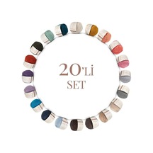 Tr Premium 20 Adet 50gr 1000 Gr Baby Cotton Amigurumi Ve Punch Ipi 20'li Set23