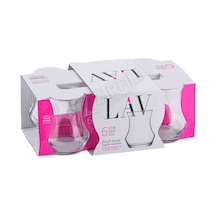 Lav Eda 332e Çay Bardağı 6 Lı Çok Renkli