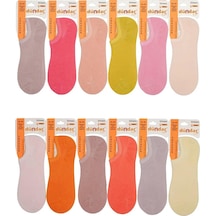 Dündar Çorap Dündar Kadın Modal Plus Pastel Renk Sneaker Çorap 6876 - 6 Adet Dündar Çorap Dündar Kadın Modal Plus Pastel Renk Sneaker Çorap 6876 - 6 Adet