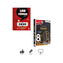 8.sınıf Lgs Türkçe Fasikül Fasikül Akıllı Defter + Deneme Sınavı Bigelio + Yargı Ders Arkadaşım
