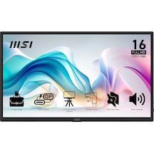 MSI 15.6 PRO MP165 E6 1920x1080 (FHD) 16:9 FLAT IPS 60HZ 4MS PORTATIF MONITOR