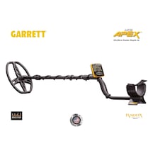 Garrett Ace Apex 8.5''x11'' Dd Multi-flex Raıder Başlık İle - Basic Paket Metal Dedektörü