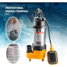 German 1.5 Hp Bakır Sargı Paslanmaz Foseptik Dalgıç Pompa Kirli Su Dalgıç 1.5 Inç