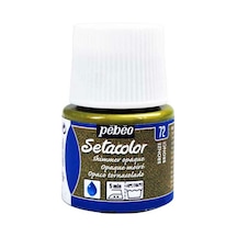 Setacolor Opak Metalik Kumaş Boya 45ml Şişe - 72 Bronze No Color
