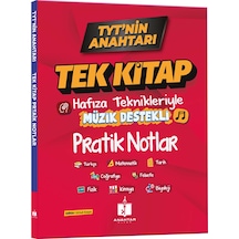 2026 Tyt'nin Anahtarı Tüm Dersler Tek Kitap Hafıza Teknikleriyle Müzik Destekli Pratik Notlar