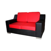 Koltukstilim Hira 2 İkili Büro Kanepesi Kırmızı