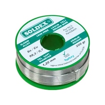 Powermaster Soldex 1.20 Mm 200 Gr Kurşunsuz Lehim Teli