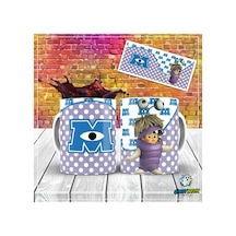 Monsters Kupa Bardak Tek Adet K0329 Çok Renkli