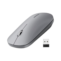 Kablosuz Fare, 2,4 Ghz Usb Bağlantısı, Maks. 4000 Dpi, 18 Ay Pil Ömrü. Pc, Mac, Dizüstü Bilgisayar, Windows 11, 10, 8.1, 7, Macos, Linux Ile Uyumlu Gri 76280015