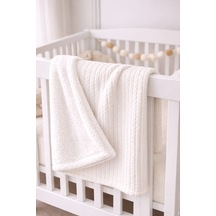 Wellsoft Bebek Battaniyesi Beyaz