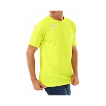 Raru Erkek Basic T-shirt Grıll Yeşil Yeşil
