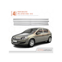 intakrom Opel Astra H Hb Krom Cam Çıtası 4 Parça 2004 -2010