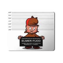 Habitual Offender Elmer Fudd Mouse Pad Mousepad