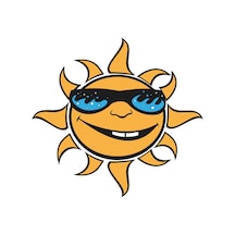 Güneş Folyo Sticker 80cm Uzunluk Siyah