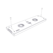 Aquareef Pro5 Krom Tavan Askı Kiti