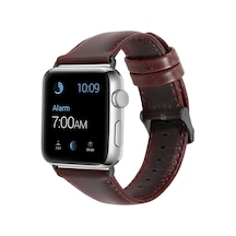 Butam Bilişim Watch 38mm Uyumlu Luxury Leather Deri Kordon-no4