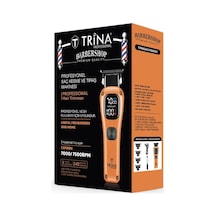 Trina Professional Saç Kesme Ve Tıraş Makinesi Turuncu