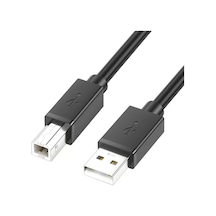 Type-a To Type-b Usb 2.0 Yazıcı Kablosu 5mtr Printer Tarayıcı, Fotokopi İçin Kare Uçlu Veri Kablosu