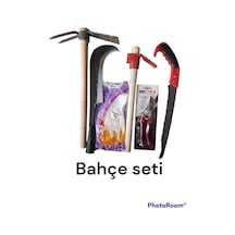 Seti Kazma Eldiven Budama Makas Testere Tahra