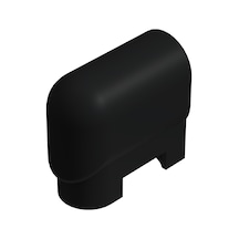 Cateksss 32x50 Mm Elips Izgara Pabuç Ayarlı Boş Siyah - 55 Li Paket